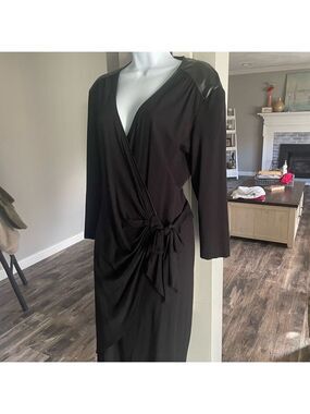 Cache Vintage Black Dress XL